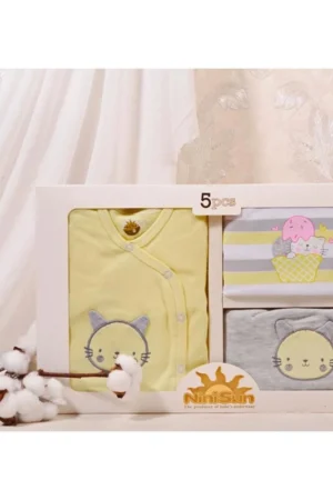 ست 5 تیکه جعبه ای گربه و بستنی نی نی سان