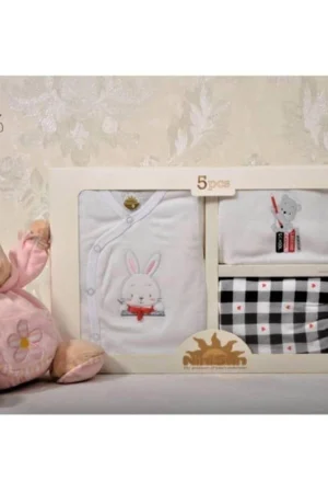 ست 5 تیکه جعبه ای خرگوش و کتاب نی نی سان