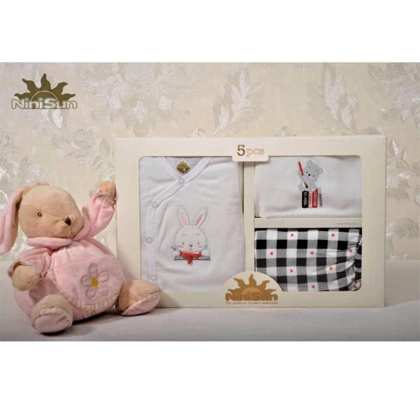 ست 5 تیکه جعبه ای خرگوش و کتاب نی نی سان