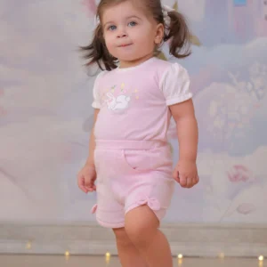 آستین کوتاه دخترانه طرح بانی