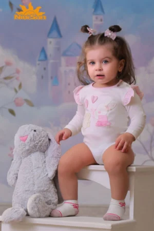 زیر دکمه دار بلند دخترانه طرح بانی