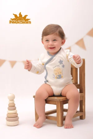 زیر دکمه دار بلند پسرانه طرح Cool Boy