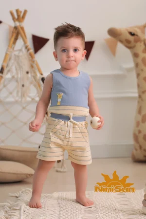 شلوارک پسرانه طرح Cool Boy