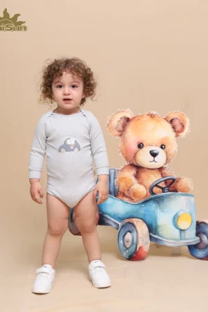 زیر دکمه دار بلند پسرانه طرح اسپیدی