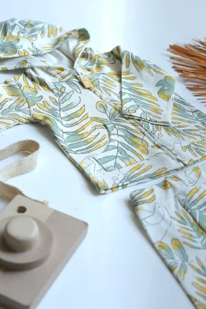 مانتو پسرانه طرح فارست نی نی سان