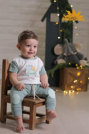 آستین کوتاه طرح فارست