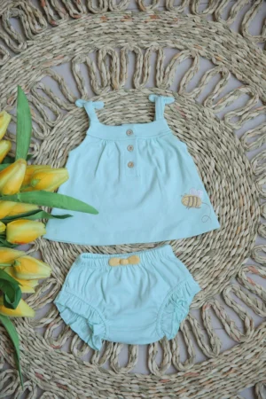 شورت دخترانه طرح فلورا نی نی سان