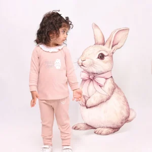 شلوار دخترانه طرح هپی