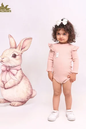 زیر دکمه دار بلند دخترانه طرح هپی