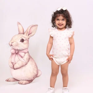 زیر رکابی دخترانه طرح هپی