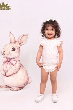 زیر رکابی دخترانه طرح هپی