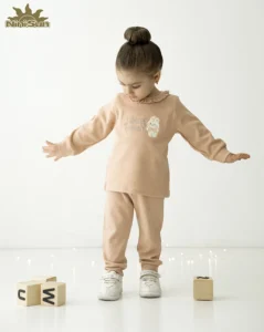 شلوار دخترانه طرح هپی نی نی سان