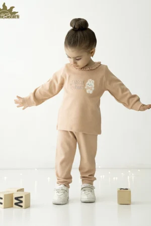 شلوار دخترانه طرح هپی نی نی سان