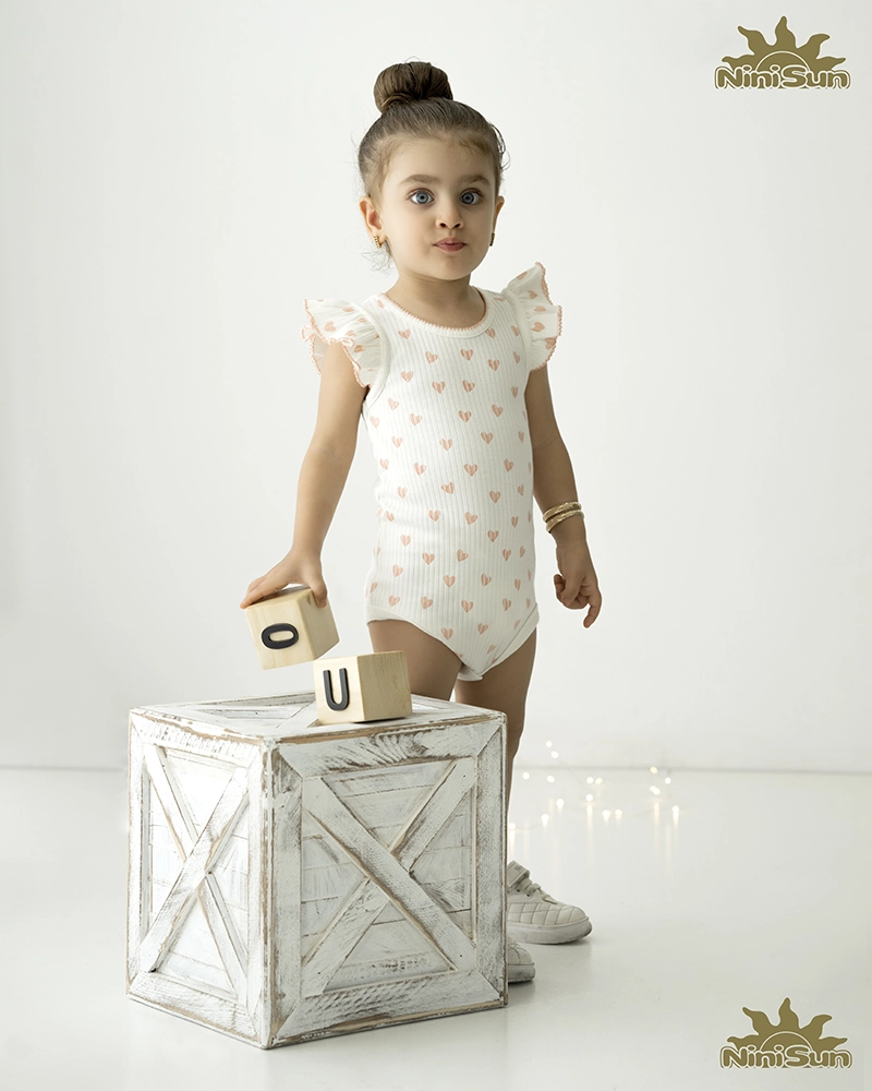 زیر رکابی دخترانه طرح هپی نی نی سان