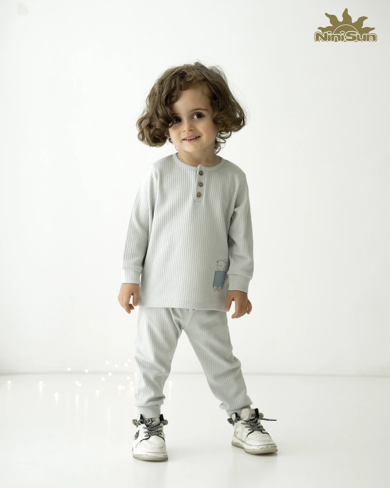 آستین بلند پسرانه طرح اسپیدی نی نی سان