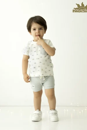 شلوارک پسرانه طرح اسپیدی نی نی سان