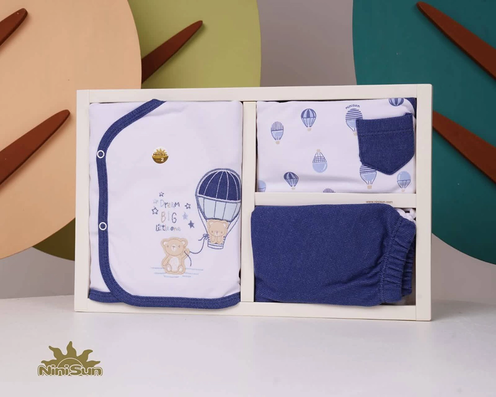 ست 5 تیکه جعبه ای طرح بالن نی نی سان