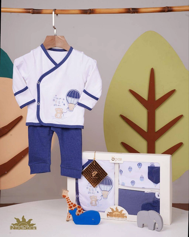 ست 5 تیکه جعبه ای طرح بالن نی نی سان