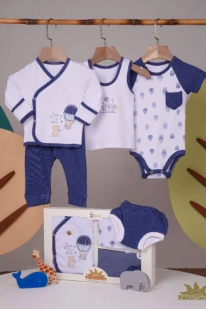 ست 5 تیکه جعبه ای طرح بالن نی نی سان