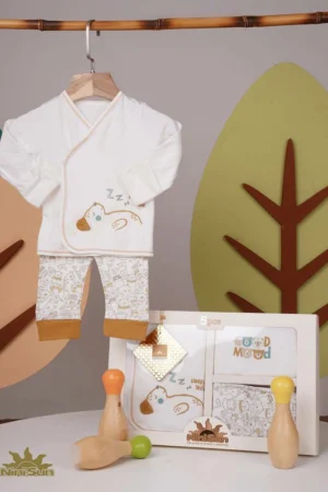 ست 5 تیکه جعبه ای طرح Teddy نی نی سان