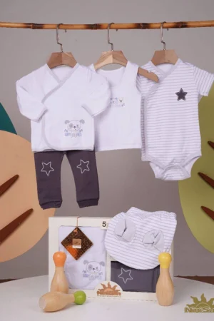 ست 5 تیکه جعبه ای طرح Petit نی نی سان