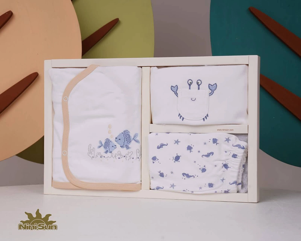 ست 5تیکه جعبه ای طرح اقیانوس نی نی سان