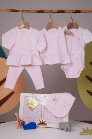 ست 5 تیکه جعبه ای طرح لوتوس نی نی سان