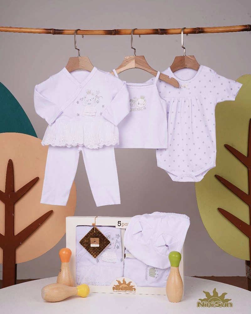 ست 5 تیکه جعبه ای طرح پرنسس نی نی سان